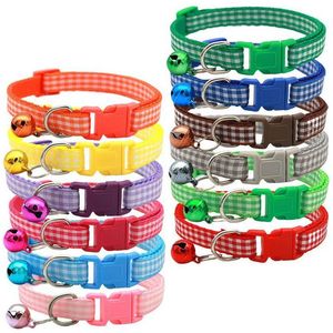 Dog Collars Leashes Pets Plain Adjustable 1932Cm Puppy Kitten Pet Hospital Ad Gifts Drop Delivery Home Garden Supplies Dh23S Dhbhd