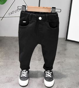 Jeans Boys 'Jeans Edition White / Black Broken Caverns Cowboy Moders Jeans Baby Boy Jeans Dżinsowy streetwear 230424