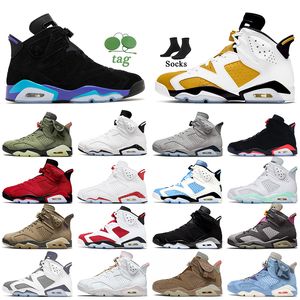 Wielki rozmiar 13 męski 6s Jumpman 6 buty do koszykówki Mężczyźni Trenery Brąz wodorotwórczy