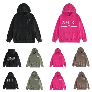 Designer hoodie mens Tassel Letters Hooded Sweatshirt Men Women Luxury Hoody Overdimensionerad långärmad Pullover Amhoodies Fashion Streetwear tröja A117