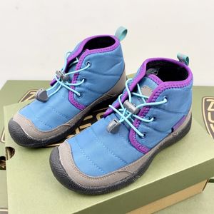 Designer UXST Hot Selling New Casual Shoes High Quality Boys and Girls Plush Children's Baby Warm Snow Boots Youth Student Winter Gift Size 26-35