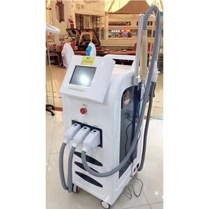 Macchina per la depilazione laser IPL 4 IN 1 Ringiovanimento della pelle e macchie Macchina per la rimozione permanente dei peli Nd Yag Laser Peeling al carbonio Rimozione del tatuaggio