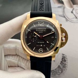 Paneraii Mens Watch Designer Luksusowe zegarek na rękę 1950 PAM 00289 Ręczny mechaniczny ruch męski 44 mm Wodoodporna stal nierdzewna