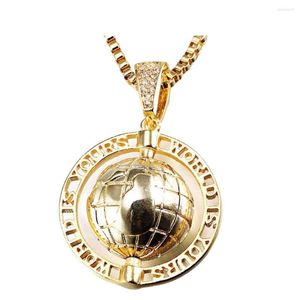 Pendant Necklaces Globe Necklace Delicate Simple StyleNecklaces Jewelry Charming Lightness All-Match Chains Birthday Christmas Presents