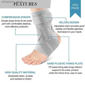 Ankle Support 1PC Ank Sprain Brace Support for Men Women Ank Sprains Protector Stabilizer Achils Tendonitis Sport Pain Reli Foot Guard Q231126