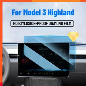 New For Tesla Model 3 Highland 2024 Touch Screen Protector 15 Inch Center Control Screen Film Tempered Glass Navigation Protection