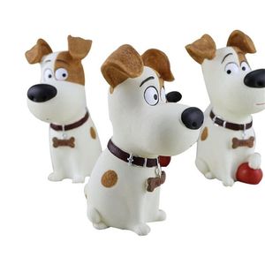 Cofrinho de cachorro fofo, estatuetas, dispensador de resina, banco de moedas, natal, presentes para crianças, caixas de dinheiro, decoração de mesa, cofrinho lj201212236l