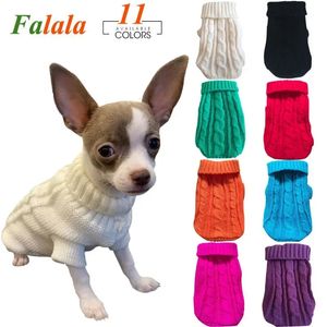 Cão vestuário pet suéteres roupas de inverno para cães pequenos suéter quente casaco roupa gato ly macio camiseta jaqueta 231124