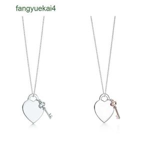 Jewelry Gift Luxury t Family Style Love Key Pendant Female Bridal Gift