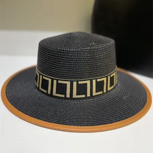 Luxurys Strohhut Designer Bucket Hats Damenmode Fit Caps Herren Beanie Casquettes Sun Wide Brim Flat Hat F Beach Cap Strohhut 2304242D