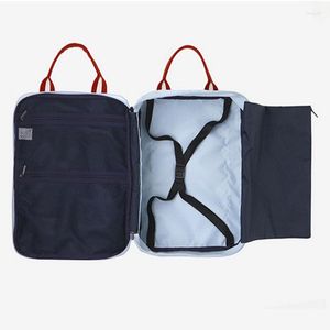 Duffel Bags High Quality Bag Men Multifunctional Folding Backpack Waterproof Canvas Weekend Packing Cube Tote Suitcase