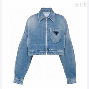 Vrouwen Jassen Denim Jas Knop Letters Lente Herfst Stijl Slank Voor Lady Outfit Designer Jassen Pocket Buitenmaatse Classia Windjack Jassen