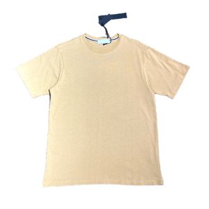 Topstoney Designer T-shirt estiva da uomo Luxury Classic Lettera Stampa geometrica T-shirt colorata con retro bianco Abbigliamento semplice in cotone Casual Loose Fit Top ST-23215