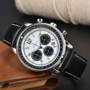 Luxury Men's New Quartz Watches High Quality Casual Six Hands Datejust Multi-Function Calendar Lumoinous Belt Brand Watches