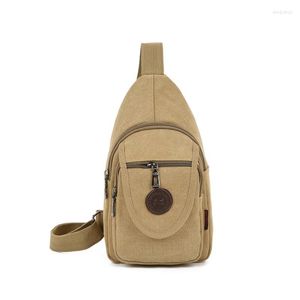 Borse da esterno Borsa da uomo Moda Piccola tela Borse casual Maschile Cross Body Messenger a tracolla per uomo Borse e vita