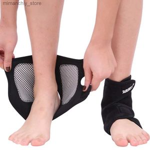 Ankle Support 1 Pair Self-heating Magnet Ank Support Brace Guard Protector Winter Keep Warm Sports Sas Tourmaline Product Foot Q231124