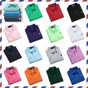 Poloshirt, Shorts, Ärmel, Herren, Polos, Pony-Label-Stickerei, kleine Pferde, einfarbig, Revers, Baumwolle, locker, große Größe, lässig, S, T-Shirt, Busines