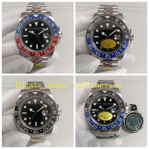7 Color 40mm Automatic Watches Mens 126710 Luminous Black Dial Blue Ceramic Bezel 904L Steel Bracelet NF 116710 V12 Cal.3186 Movement 116713 Yellow Gold Sport Watch