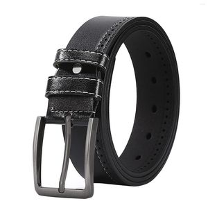 Belts Leather Dress For Men Mens Belt Suits Jeans With Single Prong Buckle Clicker Man Everywhere Bag