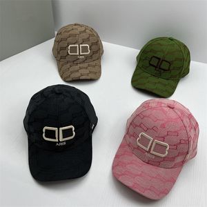 Mężczyźni Women Ball Caps Designer B Baseball Cap Luksusowy Unisex Snapback Mash Mash Baseball Hat z literą 4 kolory Casquette Sport Hat