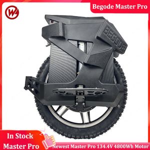 Newest Begode Master Pro Scooter 134.4V 4800Wh 50E Battery 4500W Motor 22inch 122km h