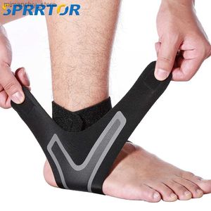 Suporte de tornozelo 1 PC Sport Ank Support Elastic High Protect Ank Estabilizador Tendão Dor Reli Foot Sprain Running Basketball Ank Brace Q231124