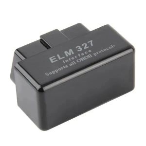 OBD2 V1.5 Süper Mini ELM327 Bluetooth Siyah Akıllı Araba Teşhis Arabirimi ELM 327 Kablosuz Tarama Aracı Otomatik Kodu Okuyucu