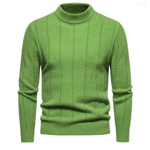 Herrenpullover Herren Kaschmirpullover Herbst Winter Weicher warmer Jerseypullover Hombre Pull Homme Hiver Pullover Oansatz gestrickt