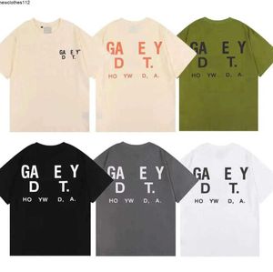 Camisetas Masculinas Galleryse Camisetas Masculinas Femininas Designer T-shirts depts algodões Tops Man S Camisa Casual Roupas de Luxo Street Shorts Manga Roupas 2023