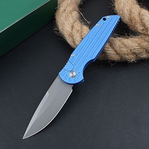 High Quality H9190 TR-4.3 AUTO Tactical Folding Knife 154CM Titanium Coating Blade CNC 6061-T6 Handle Outdoor EDC Pocket Knives with Retail Box