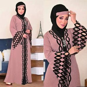 Abbigliamento etnico Abiti africani per le donne Elegante moda musulmana Abaya Dashiki Abito caftano Abito lungo lungo Abito turco Africa e sciarpa 230424