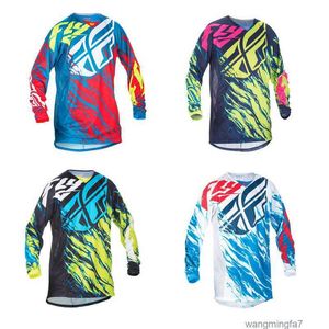 Men's Tracksuits Printed Speed Subduing Bicycle Riding Clothes Short Sleeve Top Men's Summer Mountain Bike Cross-country Motorcycle Clothes T-shirt X7on