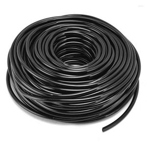 Watering Equipments 50m 4/7 Drip Irrigation Tubing Pipe Flexible Hose For Garden Flower Bed Lawn Agriculture