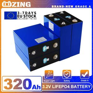 4/8/16/32PCS 3.2V Lifepo4 320Ah Battery DIY Deep Cycle Rechargeable Batteries Pack for 12V 24V 48V RV Solar System Complete Cell