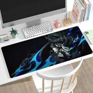 Myse podkładki nadgarstka spoczywa Walorant Gaming Mouse Pad Yoru Custom Duże domowe maty biurka klawiatury Klawiatura Naturalna guma Antislip Miękki biuro Mat J230422