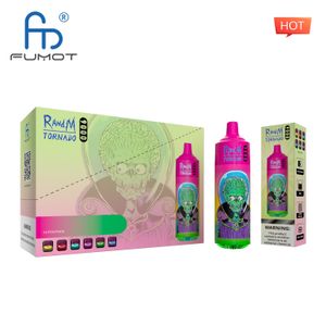 Randm fumot tornado 9000 Sigarette elettriche monouso con penna tornado Kit vape ricaricabile più colori Vendita calda EU UK