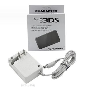 För Nintendo ndsi 3ds ndsill LL 3DSll Lite oss EU Plug ac Power Charger Adapter Game Console Home Wall Travel Batterisleverans kabelkabel med kabelkabel