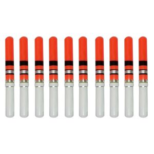 Akcesoria rybackie 10pcs/pakiet na zewnątrz Bateria CR322 Bateria Świecająca noc rybacka ogon sportowy światło Stick jasny asystent wizualny Luminous 231123