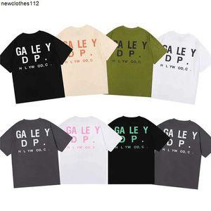 Gallery Tees Mens Graphic T Camisetas Mulheres T-shirts Depts Cottons Tops Man Casual Casual