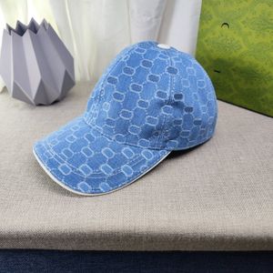 Neue hochwertige Baseball -Kappen Designer Hüte Herrenanpassung Cap Fashion Sports Hip Hop Street Briefe Hüte Herren G Verstellbarer Fit Hut