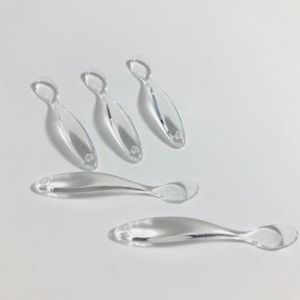 Mini Cosmetic Tool Spatula Scoop Disponibla Mask Clear Plastic Spoon Makeup Cosmetic Tools Fast Frakt