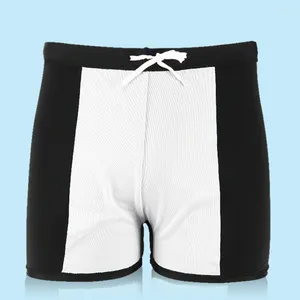 Herrbadkläder badbanor simning stammar strand nylon polyester boxer byxor shorts manlig