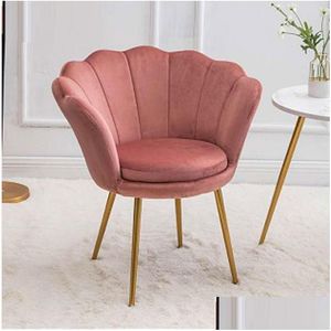 Living Room Furniture Nordic Armchair Soft Sofa Modern Minimalist Single Customer Makeup Clothingstore Light Luxury Drop Delivery Home Dh8Io