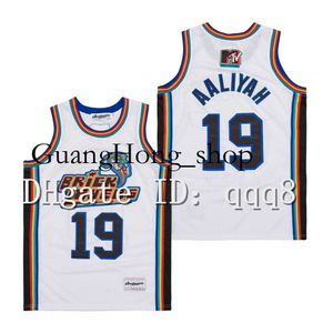 Aaliyah＃19 Bricklayers Jersey 1996 Mtv Rock All Ed Cheap Basketball Jerseys Rare