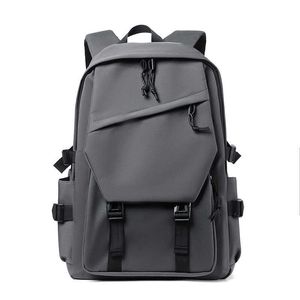 Autumn Winter Load Reducing Schoolbag Male Female College Students Large Capacity Nylon Computer Backpack Waterproof Backpack 231115