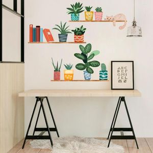 Wall Stickers Plant Creative Living Room Background Decorative