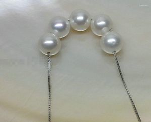 Chains Beautiful White 8.5mm Akoya Round Pearl Necklace Chain 16" Fine