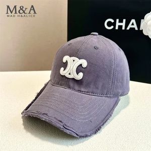 Chapéu de designer de luxo feminino bordado boné de beisebol verão casual casquette cem tomar proteção solar chapéu retro clássico casquette feminino