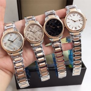 Orologi da donna di lusso Top Brand 32mm Orologi da polso firmati Orologi da donna Per le donne San Valentino Natale Festa della mamma Regalo Cinturino in acciaio inossidabile Orologio BU