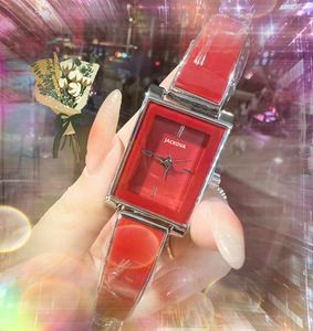 Quadrante quadrato moda donna orologio data automatica braccialetto a catena in acciaio inossidabile a tre pin importato specchio di cristallo elegante batteria al quarzo regalo da polso super luminoso